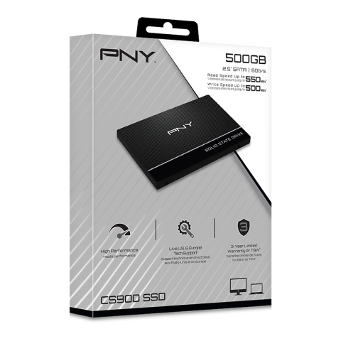PNY CS900 500 Go SSD Interne 2,5 SATA