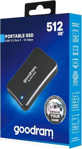 SSD Portable GOODRAM HL200 512 Go​