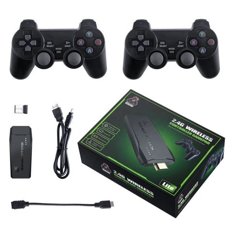 Clé de jeu mini 2.4G avec manette sans fil 10 000 jeux
